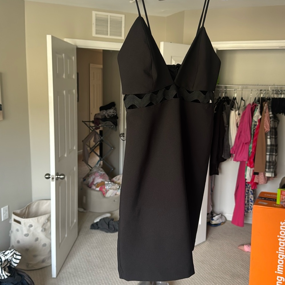 Zara new with tags black dress